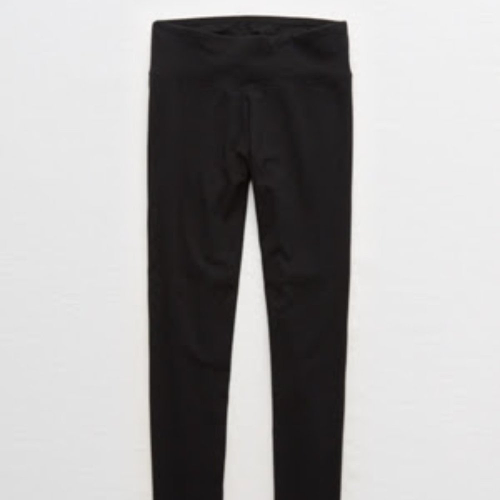 Aerie Chill Leggings - Black (Small Long)
